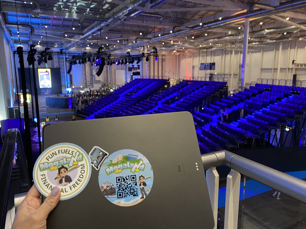 Mogaland_io's tweet photo. Day 3 at @PolarisCon_ bright and early despite the stormy weather. Ready to make a mark in the next 50 years of gaming history!
Come say hi to @TrayTray168 and @Inle79144613 at A4.183!
#educationgame #financialliteracy #PolarisCon #Hamburg https://t.co/k5oV5zPn8L