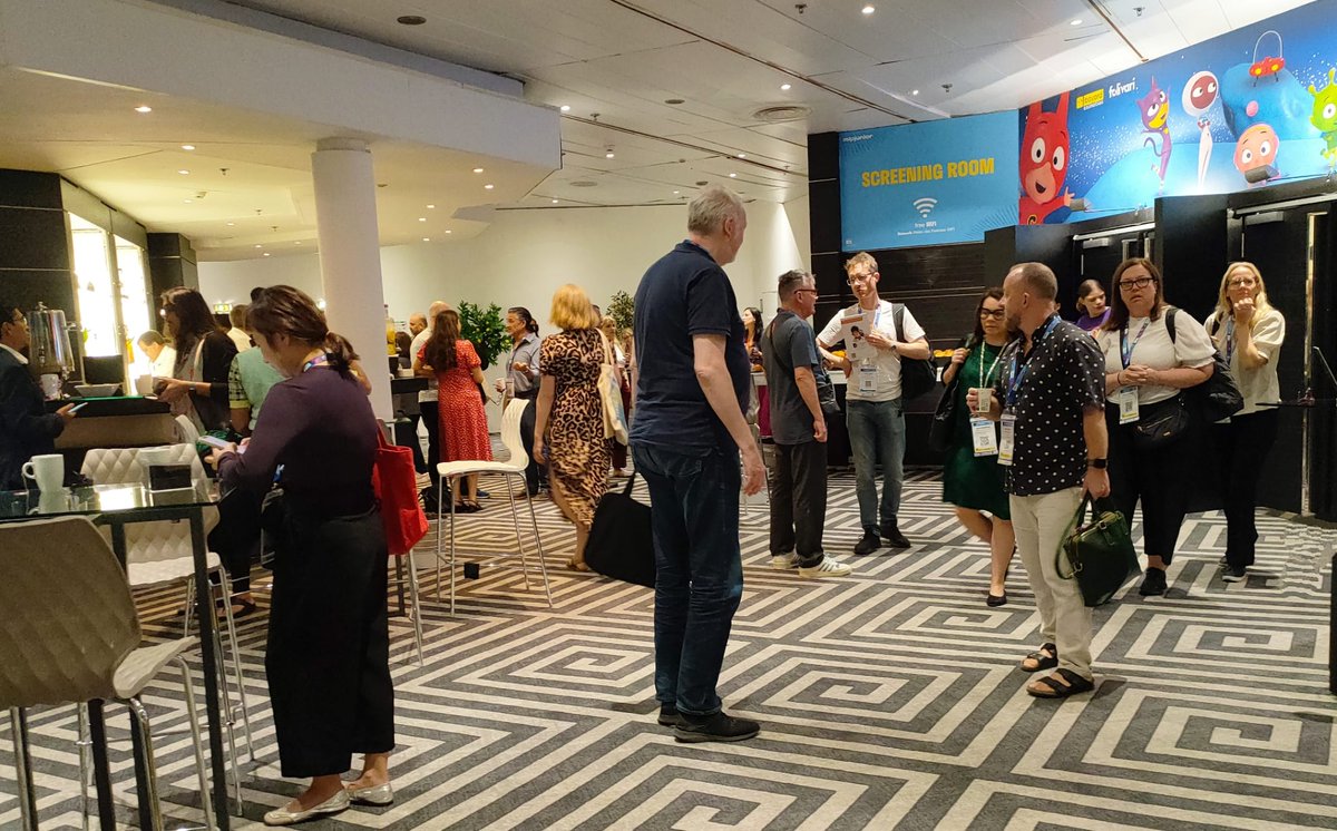 DCondeminas's tweet photo. Darrer dia del #MIPJUNIOR, però no per això menys intens pel que fa a contactes, reunions I també a l'anàlisi i selecció de continguts a la sala de visionaments.
#content #anime #animation #kids #young #television #OTT #VSoD #FASTTV #VoD #MIPJUNIOR2023 https://t.co/Gb9lqVsSyx