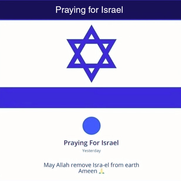 bilalbahi's tweet photo. Praying for Israel https://t.co/hXxA6k38Nw