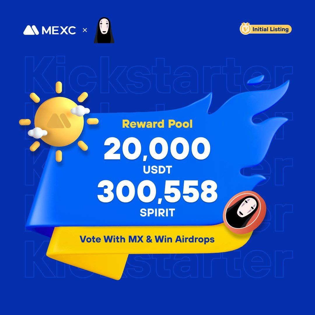 MEXC_DE's tweet photo. #MEXC #Kickstarter – Stimme für Spirit (SPIRIT) ab, um kostenlose einen Anteil vom 300'558 SPIRIT und 20'000 USDT #Bonuspool zu gewinnen!
🔹 Abstimmungszeitraum: 15.10.2023, 11:00 Uhr bis 16.10.2023, 10:50 Uhr
🔹Handel: 16.10.2023, 13:00 Uhr
🔹Abstimmungslink: https://t.co/TrSqzladNh
Mehr Details:
https://t.co/jn8otc9yFd