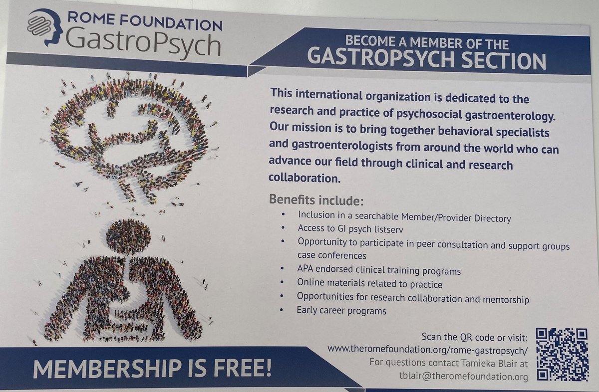 Join @RomeFoundation board member & @RomeGastroPsych Chair @drlauriekeefer as she gives an update on the Rome Psychogastroenterology group Monday, 10/16 @11:30am in Room 6 of the Bella center for #UEGWEEK. There will be light refreshments served. DM for more info. #braingut #dgbi