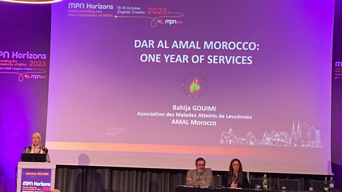 GMPNAN's tweet photo. Next on stage is Bahija GOUIMI from our member organisation from Morocco sharing insights of the incredible project DAR AL AMAL. #MPNHZ23 https://t.co/T7idPqPPtx