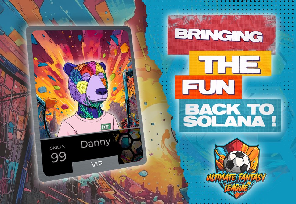 ufl_sol's tweet image. Happy to announce our next VIP is @DannyCrypto85 

Believed in our vision from day 1 and a welcome addition to the UFL family! 

Glad to have you with us 🤝