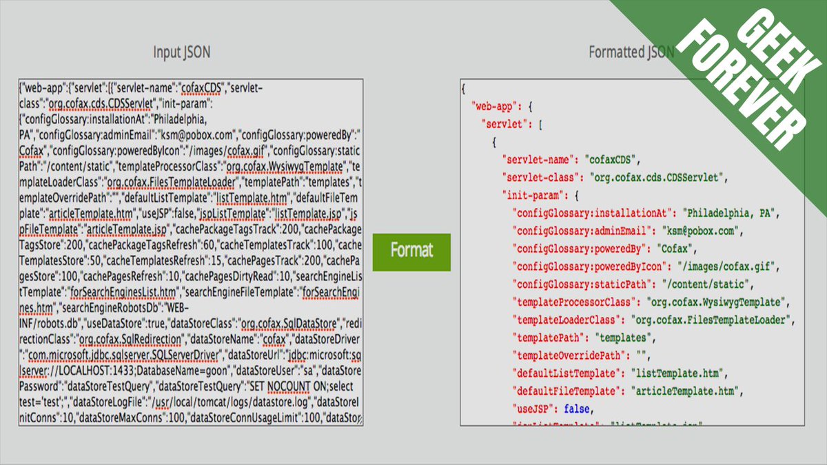 GeekForever12's tweet image. 🌐JSON Formatter in Google Chrome
youtu.be/6ekErr1hTMU
#jsonformatter #googlechrome #geekforever