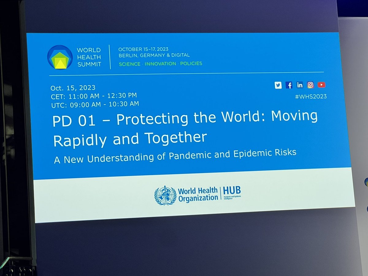 nighealthwatch's tweet image. Opening session at #WHS2023 highlighting the need for collaboration and harnessing collective capabilities to respond to public health emergencies. 
#WHOPandemicHub  #CollaborativeIntelligence