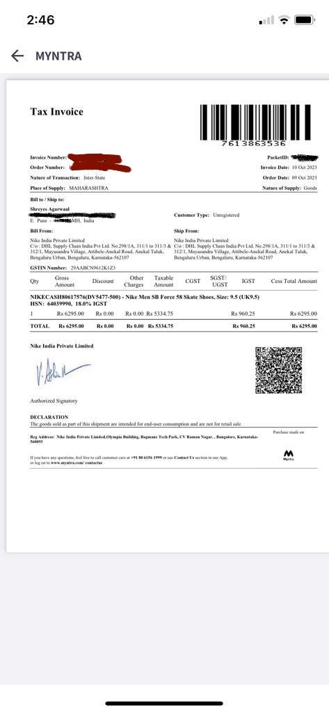 sac_agg's tweet photo. @myntra @MyntraSupport 
Pathetic services from Myntra and customer care response.Ordered a pair of shoes costing more than  Rs 5000, received the wrong size TWICE even after assurance from myntra customer care. I had to wait for almost 2 weeks for getting the wrong product https://t.co/oyaCFJFz9G