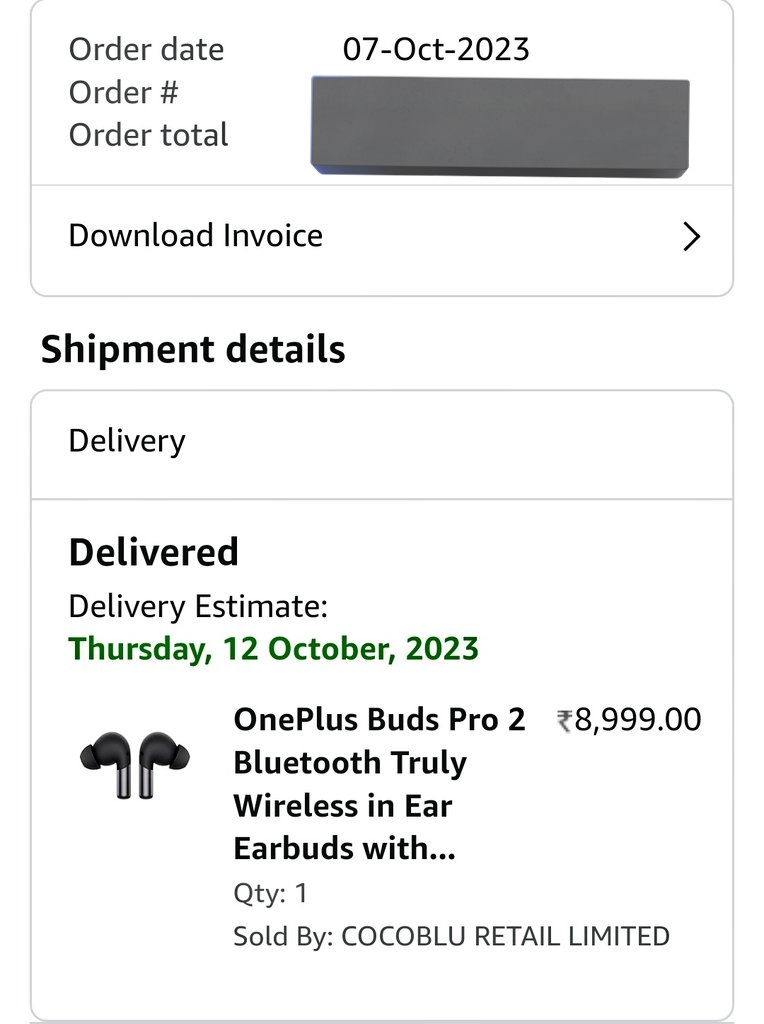 007_hunt007's tweet photo. @amazonIN @amazon @JeffBezos @ajassy @Flipkart @myntra 
This product was not delivered to me and you people have marked it as delivered , i have prepaid for  this product and even no otp was taken from me , whom you have delivered? https://t.co/m7YvyhG1Vr