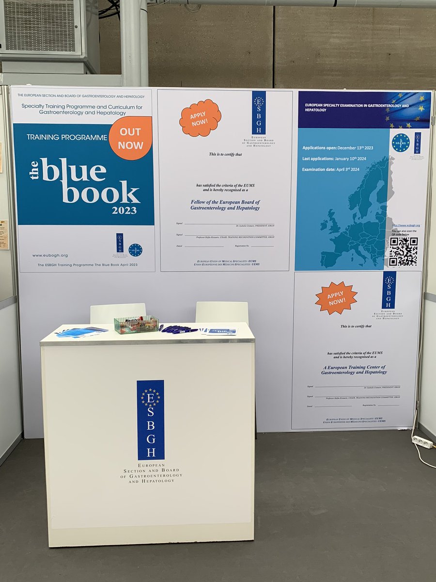 esbgh's tweet photo. Want to know more about the ESBGH? Visit our booth at the Association and Future Events area! #uegweek https://t.co/tSwrOP56RG
