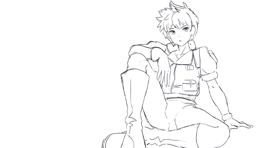今日は企画のお仕事がけっこう進んだぞ。ご褒美に絵を描くことにします。