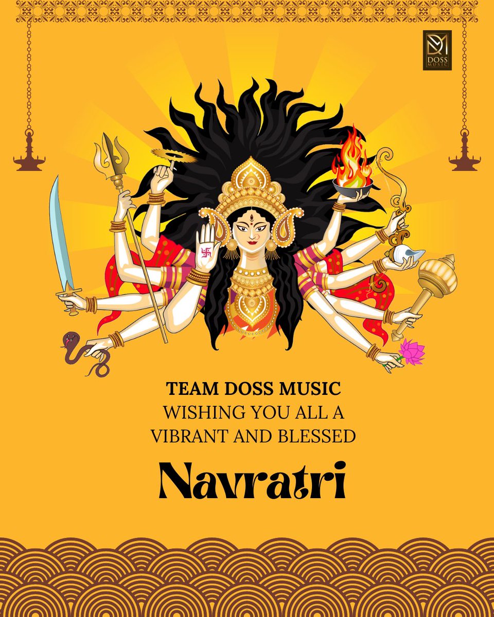 music_doss's tweet photo. Team Doss Music wishes you all a very Happy Navratri 🙏♥️ May Maa Durga bless you all with Full of Prosperity, Success and Love 

#navratri #mahanavratri #navratrispecial #navratri2023❤️✨ #happymahanavratri #maadurga #dossmusic #DossMusicRajasthani #DossMusicChartbusters https://t.co/r3Yy53mY1h
