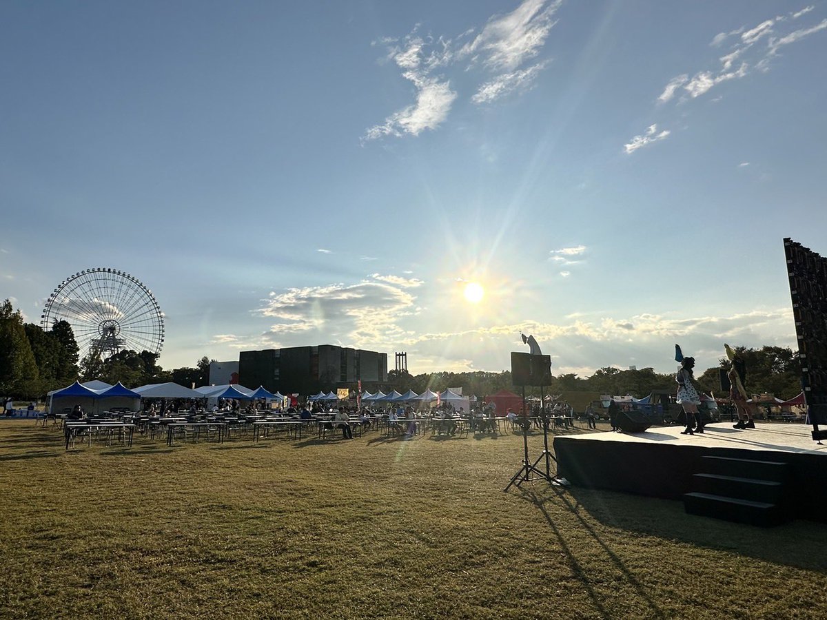 showgang10's tweet photo. 今週もNEXT Food Fes 2023ありがとうございました！☀️

沢山の方に出会って頂き美味しいご飯も優しい言葉も沢山かけて頂いて最高に幸せでした‼️

ステージの大トリも務めさせて頂き凄く楽しかったですし感謝でいっぱいです✨

2025年に向けて大阪盛り上げるぞ🔥
#翔ギャン
#nextfoodfes https://t.co/XsAKUh5n8R