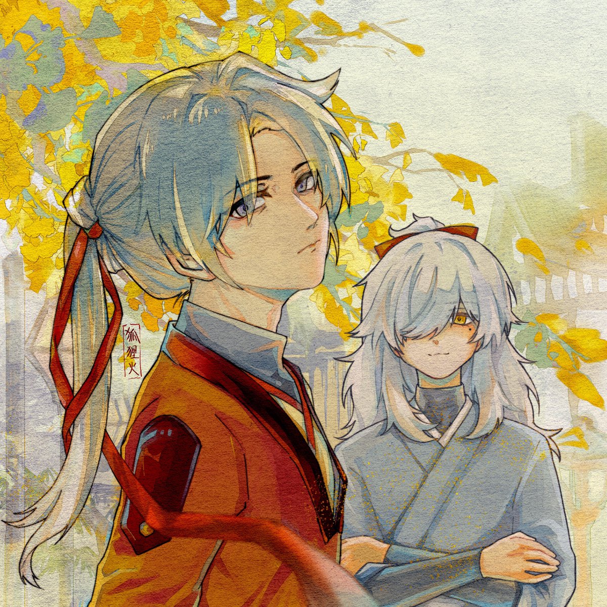 revontulet_fox's tweet photo. 泛黄褪色是纸本的通病
和短生种一样。
#honkaistarrail #JingRen #Jingyuan #Blade #Yingxing #崩壊スターレイル #景元 #景刃 https://t.co/CzkUbKATF0