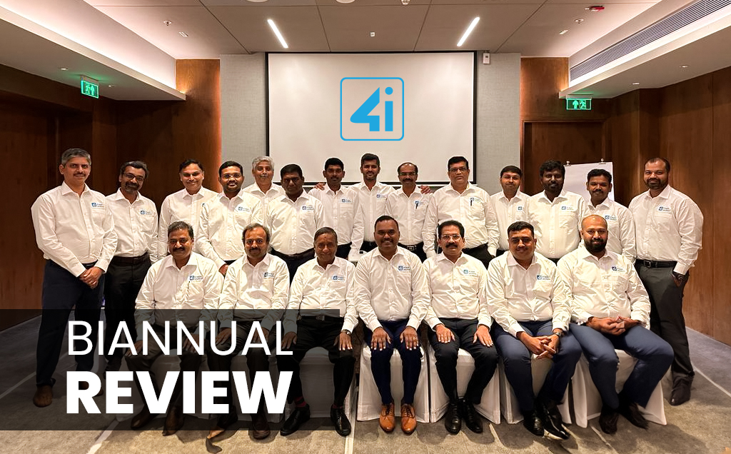 #4iapps #Biannual Review Meeting at Sheraton Grand Chennai,13th October!

Key stakeholders &amp; the senior management team of 4i apps discussed business strategies and opportunities across various domains. Potential areas for #growth, were explored, and #goals set