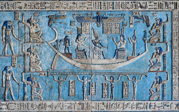 Egyptian blue is the oldest known artificial pigment. The color blue throughout human history has been one of the most cited, identifying it with royalty and divinity, due to its difficulty in obtaining it.

Blue pigments have been used since ancient times, but later than other
