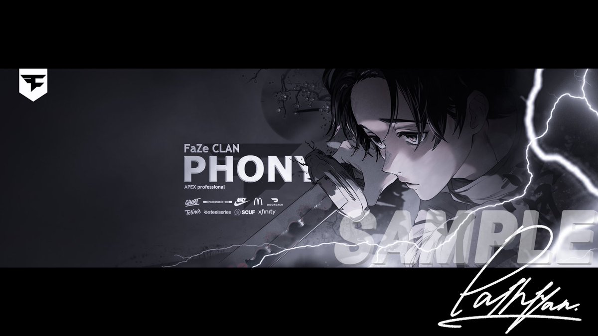 PathTyan's tweet image. フォニーに最高のヘッダー作ってみた。

Header for @Phonyhead

かっこいいと思ったらいいね・RT・リプくださいモチベになります。