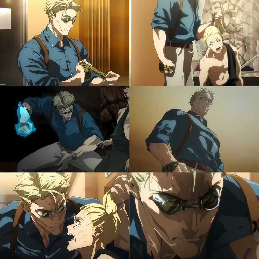 Ver animado la entrada de nanami es increíble lo volvería a ver 100 veces 👏👏