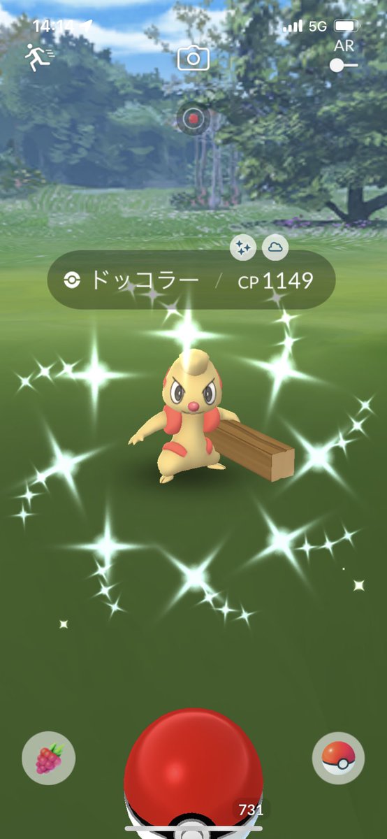 DOUBLECREAMYGO1's tweet photo. 生きてます🤣
#ポケモンGO https://t.co/fUAP6poXwH
