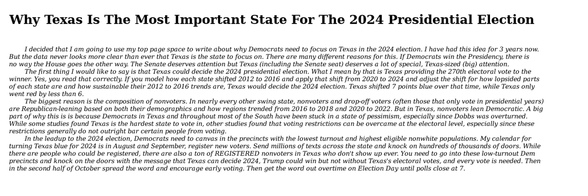 BlueWave2026's tweet image. Texans hold the power to prevent another Trump term. Make sure to 💙♻️ if you agree to spread the word. 😎