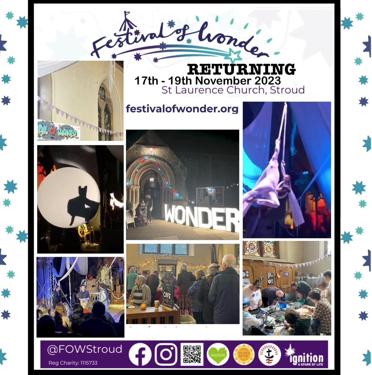 Did you visit last year's Festival of Wonder? 
We’d love to here what you enjoyed most.

#stroud #FOWStroud #FestivalofWonder 
🎪
#InStroud #circus #volunteer #wonderful #community #inspire #kids #Performance #family #donate #music #supportinglocal #events #gloucestershire