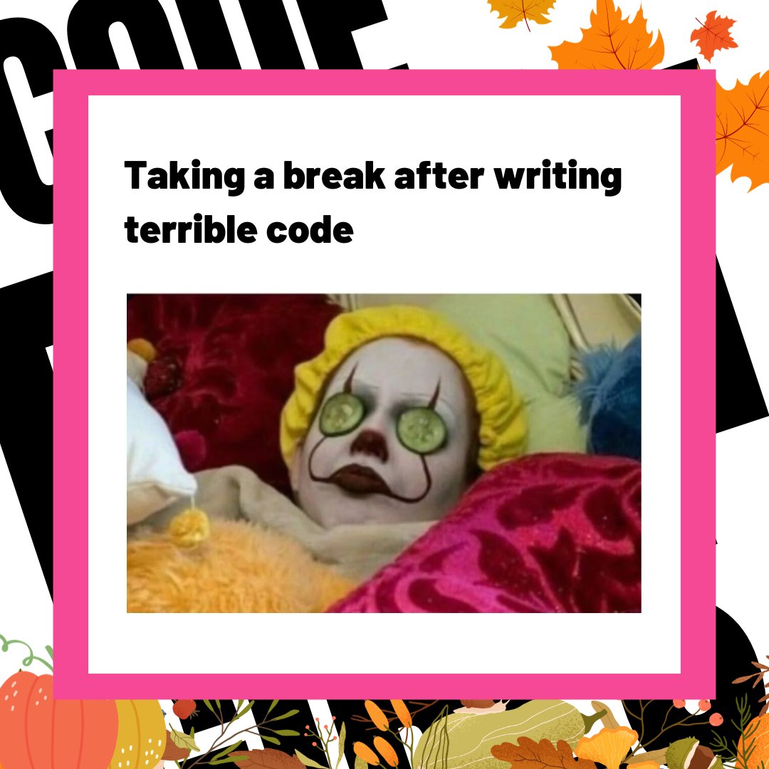 CodeFirstGirls's tweet photo. A well-deserved rest ๐งโโ๏ธ
#CodeFirstGirls #DiversityInTech #CodingMemes #WomenInTech #Upskill #Transform #Meme https://t.co/HuHiVRG3jU
