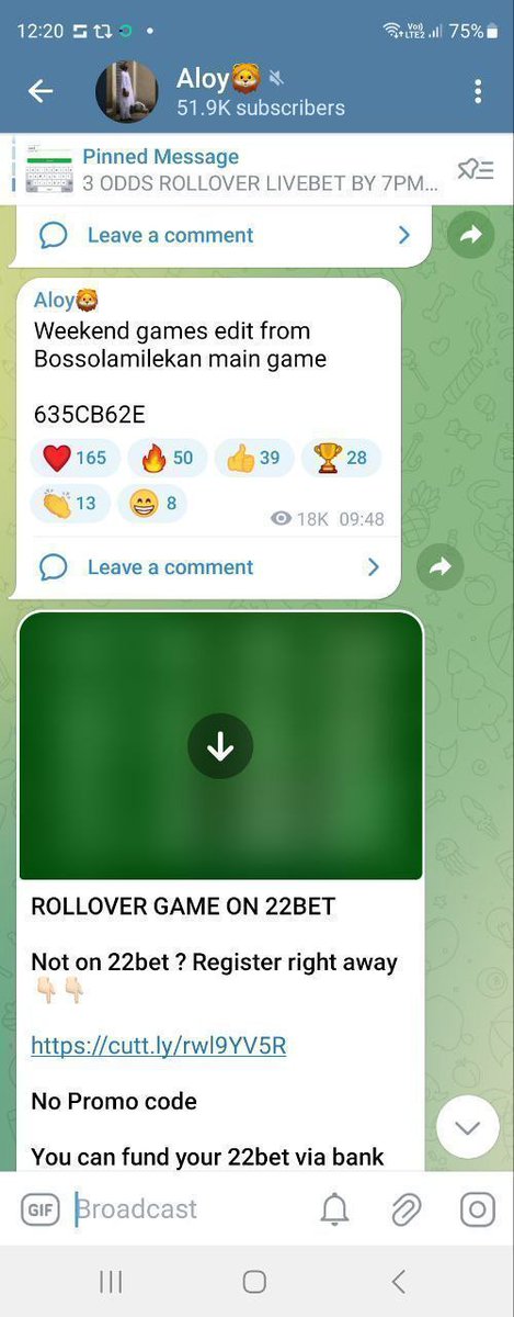 I always edit my 50kodd to like 400odd, 500odd, 1kodd with my team and this is where I always drop it, I post just the edited game there daily

t.me/+IOXCk-SkhP4zO…