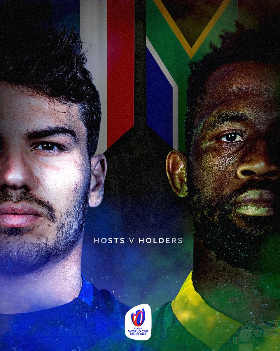 rugbyworldcup's tweet photo. Get the popcorn ready 🍿 

#RWC2023 | #FRAvRSA https://t.co/mU8lDN5CM8