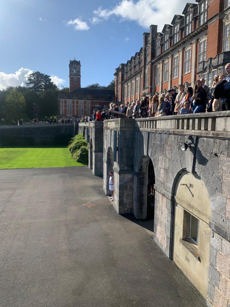 It has been a pleasure to welcome families and friends of Militarisation Officer Cadets to BRNC this weekend! Family support will play a vital role as the Cadets forge their future careers! #Family #MadeInTheRoyalNavy @RNRMC @The_NFF