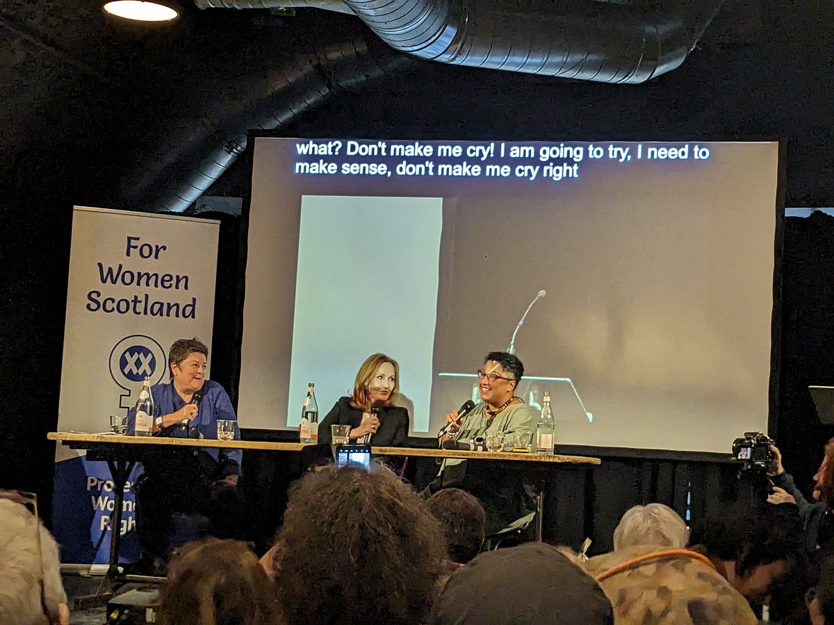 MForstater's tweet photo. I'm not crying, you're crying...  #Filia2023 https://t.co/IAWRfLWerj