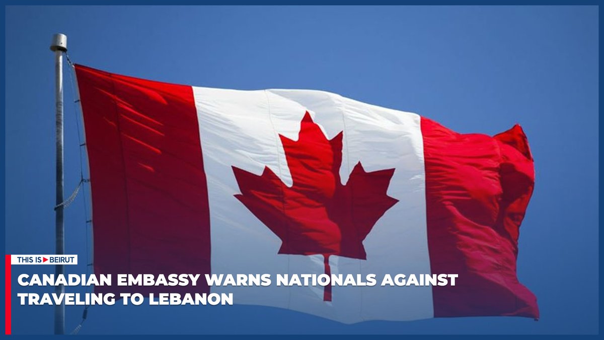 ThisIsBeirut_'s tweet photo. #LEBANON - The #Canadian_Embassy in #Beirut advised against non-essential travel to #Lebanon and against all travel to some areas in the south of the country.
In a statement released on Sunday, the #Embassy warned that #Canadian nationals should only travel to #Lebanon if their travel is essential and warned them of the risk of being kidnapped. “We now advise against all travel to the area south of the Litani River,” the statement reads.
The Embassy also warned its nationals that “the situation is unpredictable and could deteriorate without warning.”