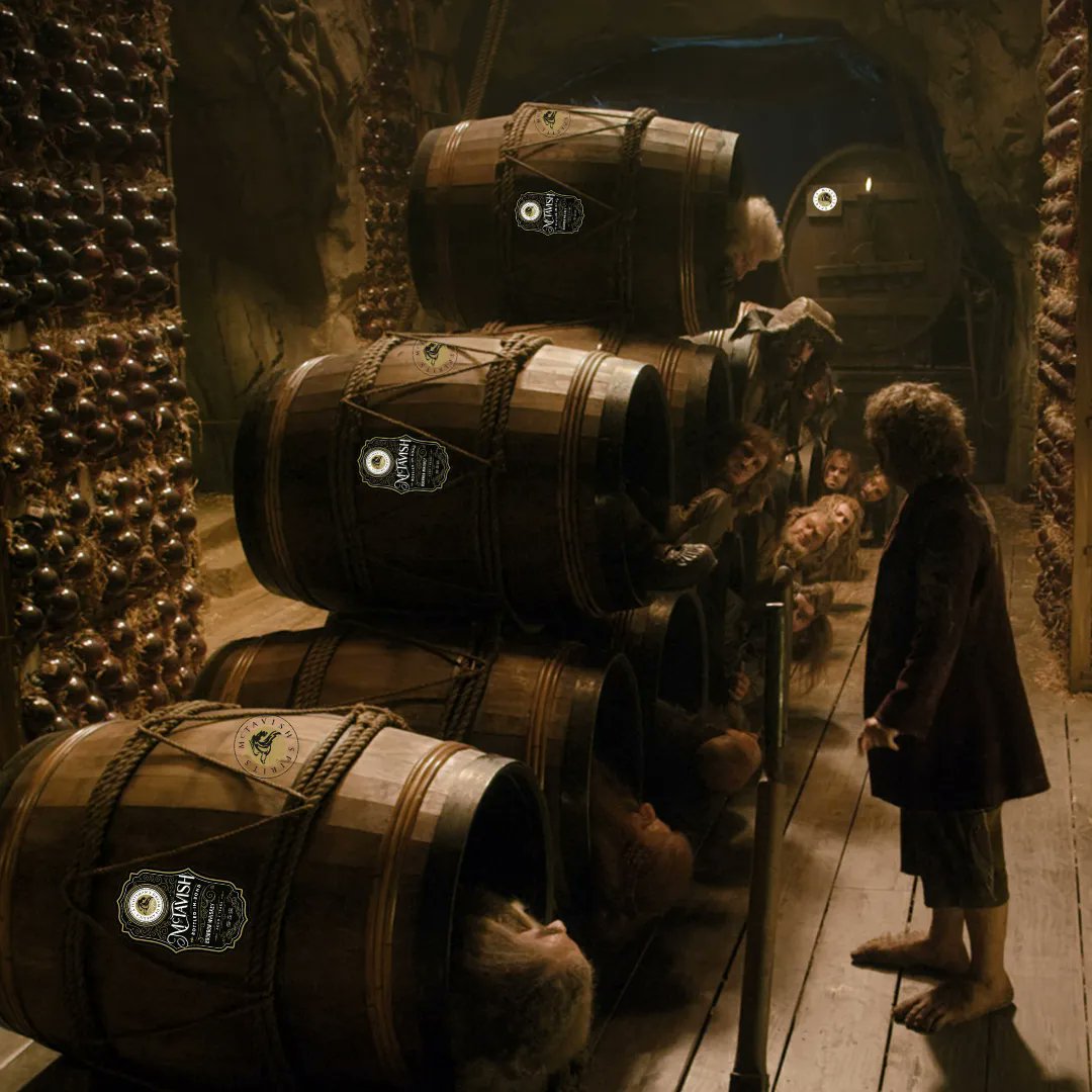 jennithekiwi's tweet photo. Dear @MctavishSpirits marketing team - I'm thinking that a wee retrofit of some subliminal messages in a certain movie might be in order....๐๐ฅ
#subtlebranding
#TheHobbit
#mctavish #Dwalin @grahammctavish #whiskey #whisky #bourbon #thewarchief #GrahamMcTavish #whiskeybarrels https://t.co/xl4UQTnmTR