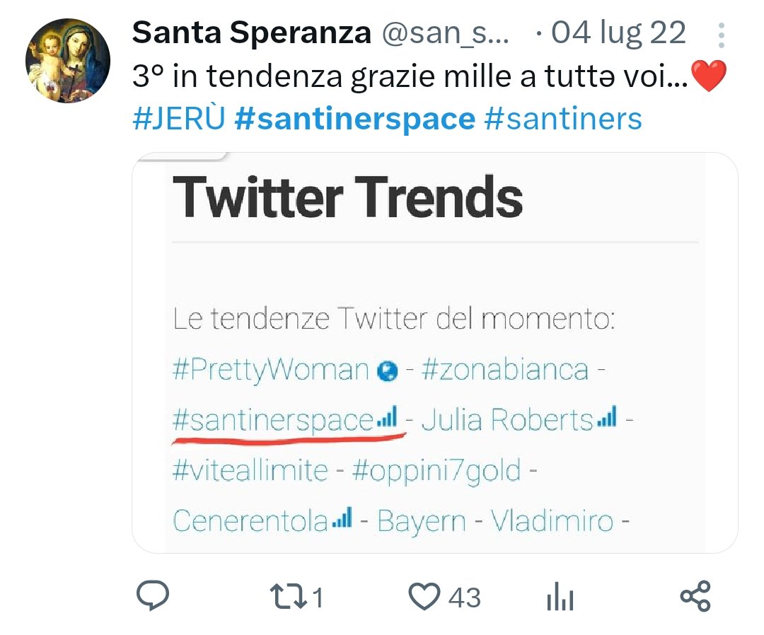 san_spera's tweet photo. Buona Domenica fedele e fedeli...oggi dalla "nuvoletta" sono apparsi dei ricordi che ho voluto condividere 🙏..E quali sono i vostri legati alle #santiners? #gf #jeru https://t.co/us6dDrh8cO