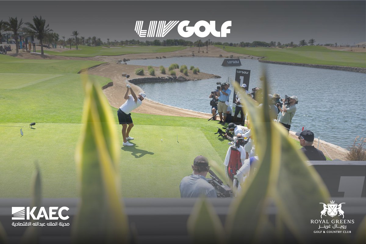 kaec_saudi's tweet photo. Amazing shots from 2nd day of @livgolf_league
hosted at @royalgreens_ksa in #KAEC ⛳️
لقطات مذهلة من اليوم الثاني لبطولة "ليف غولف“ التي استضافتها #رويال_غرينز بـ #مدينة_الملك_عبدالله_الاقتصادية
#LIVGolf #Golf #GolfingEvent #Sport #KSA #DontMissOut #BeThere #JoinTheAction https://t.co/JwKoaSRqRz