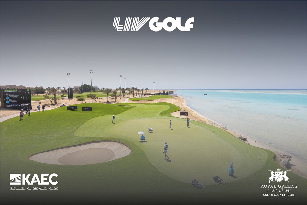 kaec_saudi's tweet photo. Amazing shots from 2nd day of @livgolf_league
hosted at @royalgreens_ksa in #KAEC ⛳️
لقطات مذهلة من اليوم الثاني لبطولة "ليف غولف“ التي استضافتها #رويال_غرينز بـ #مدينة_الملك_عبدالله_الاقتصادية
#LIVGolf #Golf #GolfingEvent #Sport #KSA #DontMissOut #BeThere #JoinTheAction https://t.co/JwKoaSRqRz