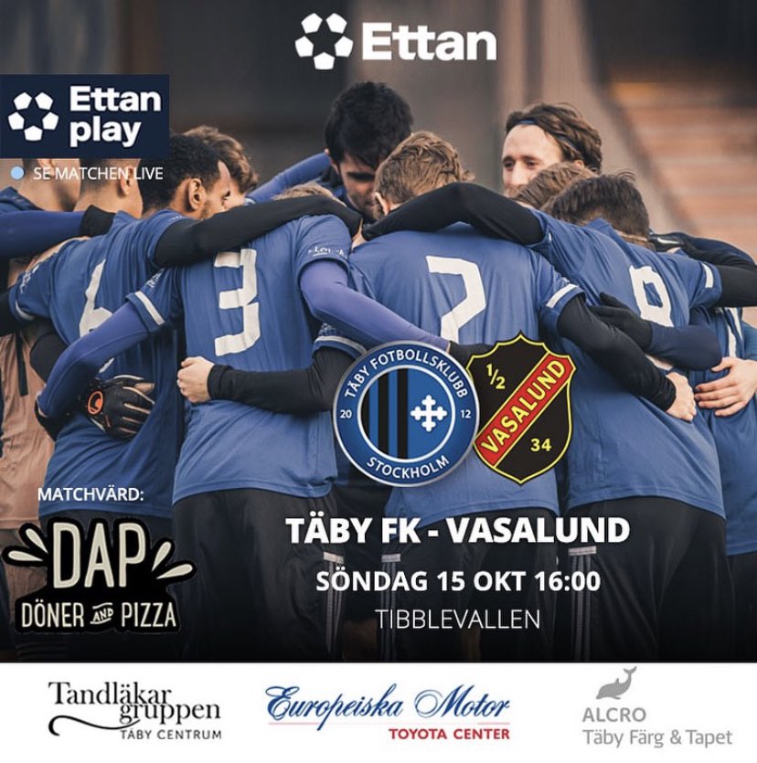Matchdag! 🔵⚫️

📺: minfotboll.app.link/PPAT3cSJUDb