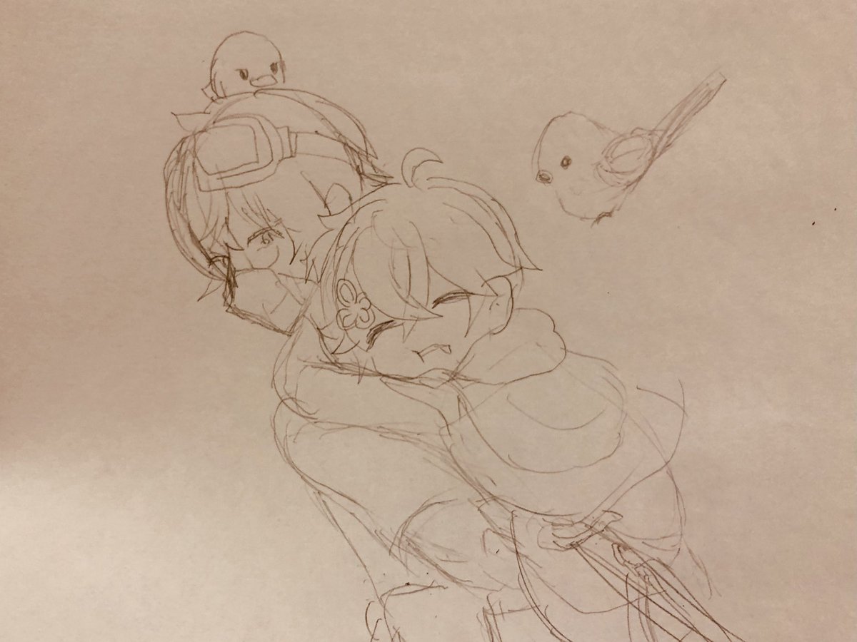 Nikolasphere's tweet photo. #ゴダルカ8bit機関
ねぼすけとリーダー https://t.co/AxqtlUFvyq
