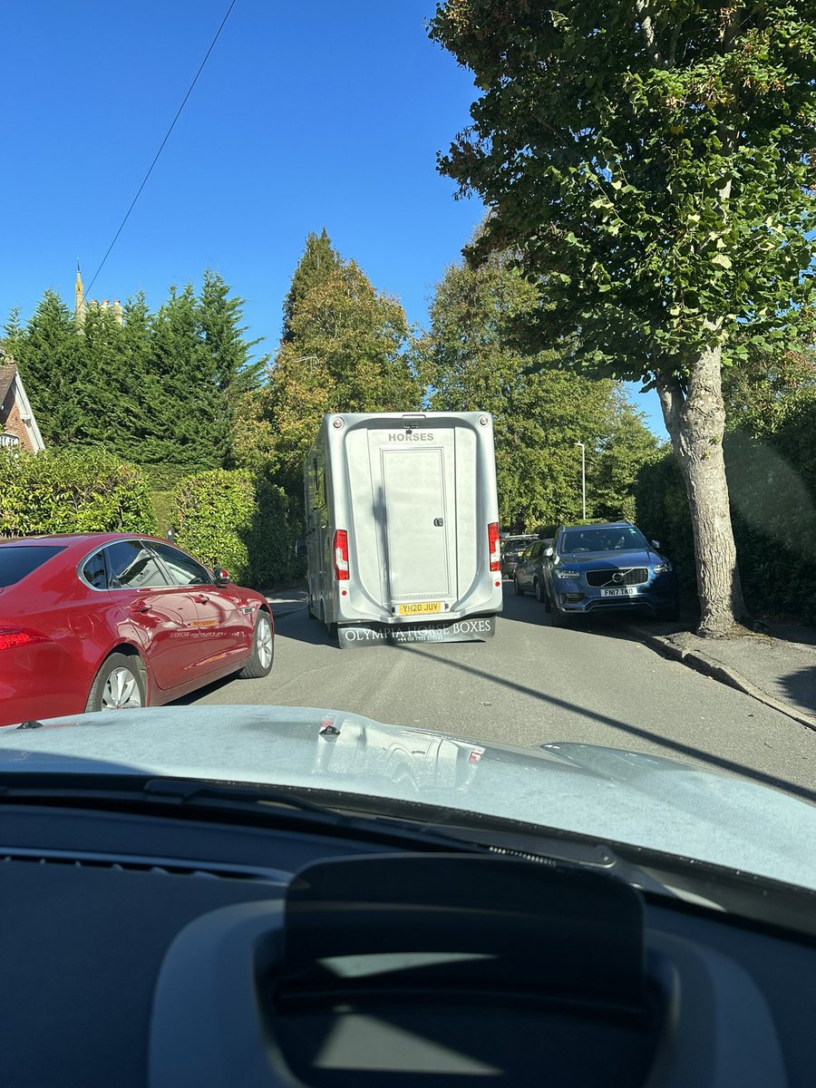 elbowe's tweet photo. @KentPoliceTWell guys this is dangerous parking in St Marks Road. Please get these cars towed away, imagine a fire engine or ambulance needs to get here. We are done for. More rugby parking. https://t.co/pSEemZ9ZQ6