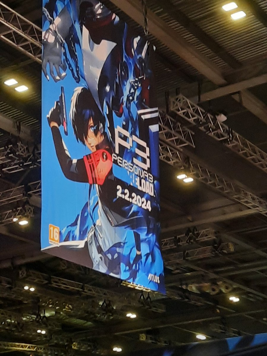 D4101Daniel's tweet photo. Can not wait until this banger drops #EGX2023 #ATLUSatEGX https://t.co/BfDGKKnLym