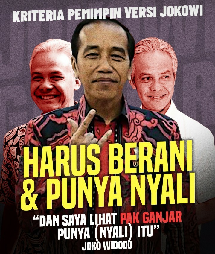 Alasan Projo Budi Arie dukung Prabowo krn sesuai kriteria dari Jokowi yaitu berani dan bernyali, tapi <a href="/jokowi/">Joko Widodo</a> sendiri akui pak Ganjar lah sosok pemimpin berani dan bernyali.

Bukti lagi Projo Budi Arie bkn hny ga tegak lurus Jokowi tp juga ga menganggap Jokowi.
#HitamPutihGanjar
