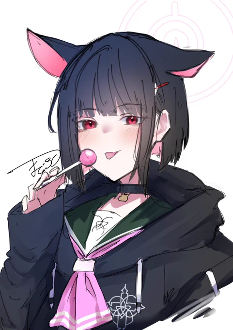 #100日チャレンジ  44日目 杏山カズサ #ブルアカ