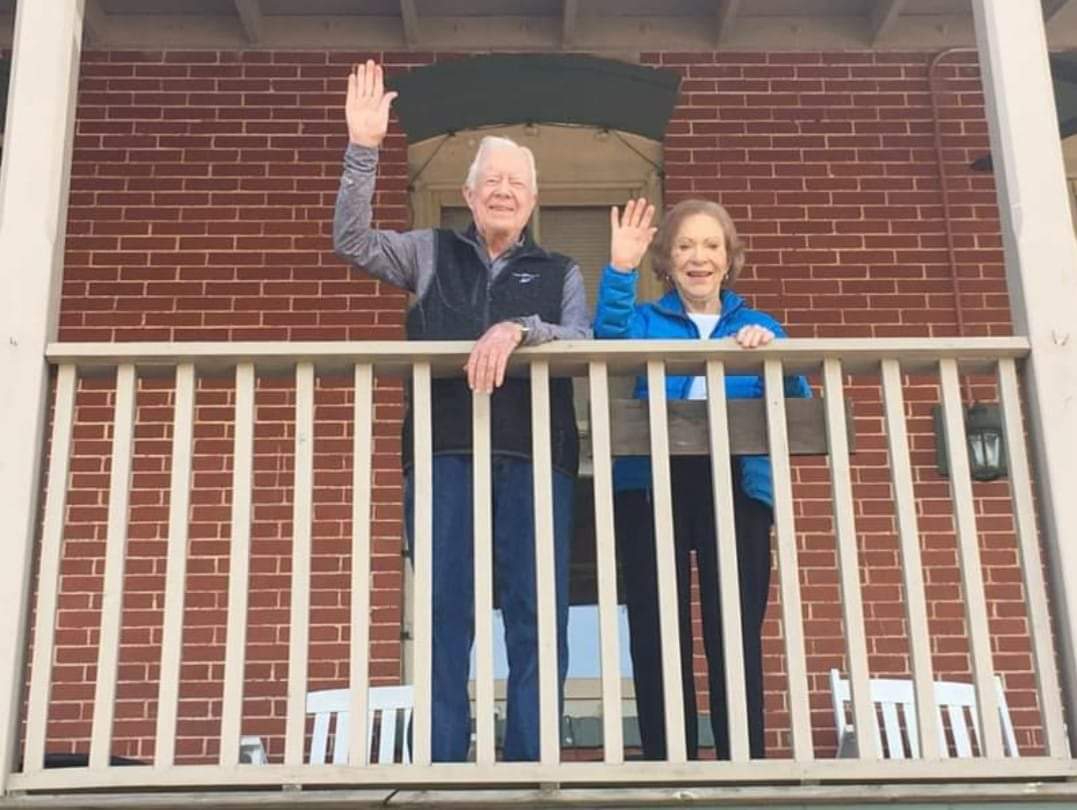 Awesome Jimmy Team🇺🇸 everything re ❤#JimmyCarter tweet media