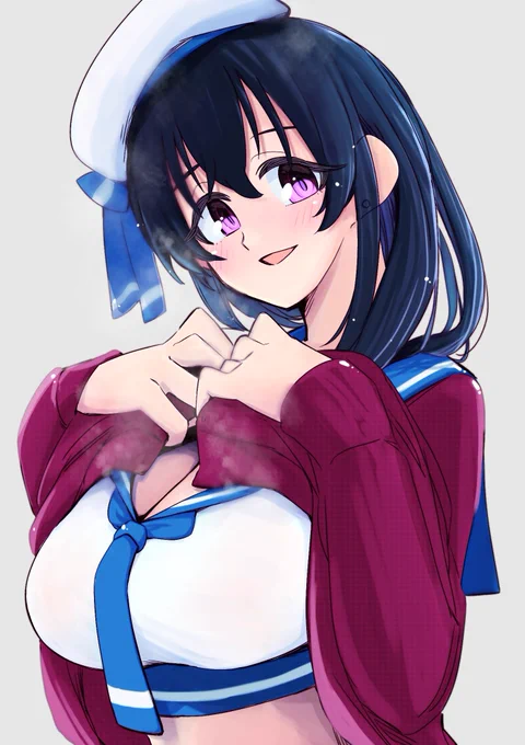 藤原肇ちゃんの…… セーラーミズギカーディガン……… 