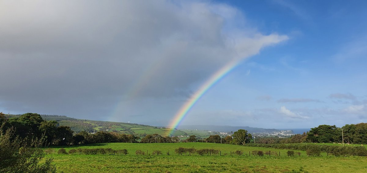 CiaranLaverty's tweet photo. Funky sky over #Ballycastle 
📸 From HQ. https://t.co/gjdJqdVN66