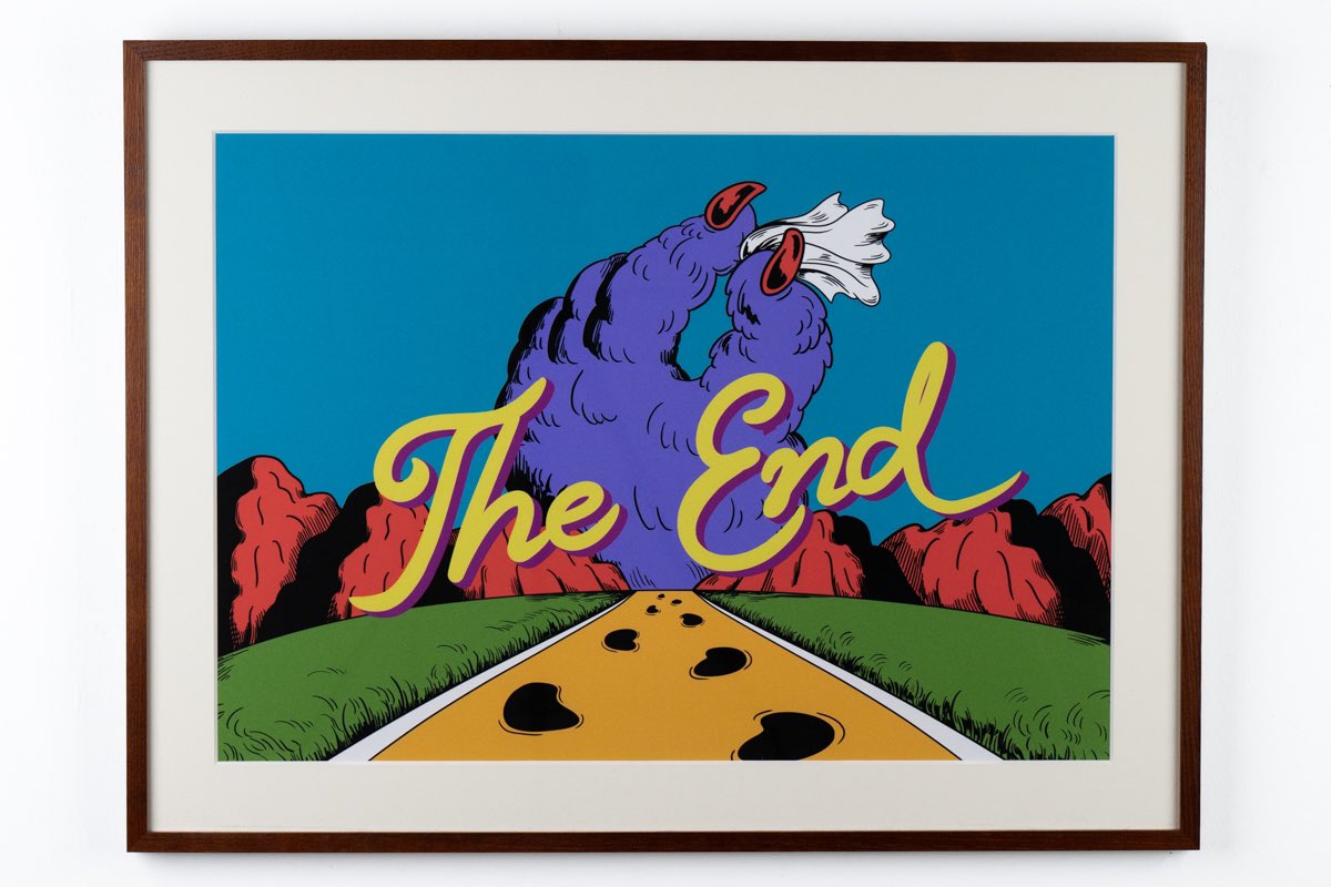 絵画 END THANK YOU!】これにて若林個展「Hi & Bye」はTHE ENDでございます！2週
