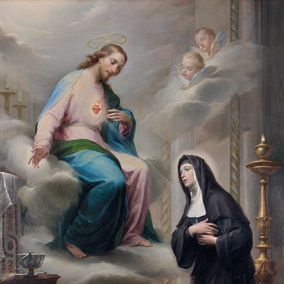 javroh's tweet photo. "Cuando uno ama, todo habla de amor.
Hasta nuestros trabajos que requieren nuestra total atención
pueden ser un testimonio de nuestro amor."
Sta. #Margarita Mª de #Alacoque (🇫🇷 1647-90) #16Oct https://t.co/jVraZU1XmW