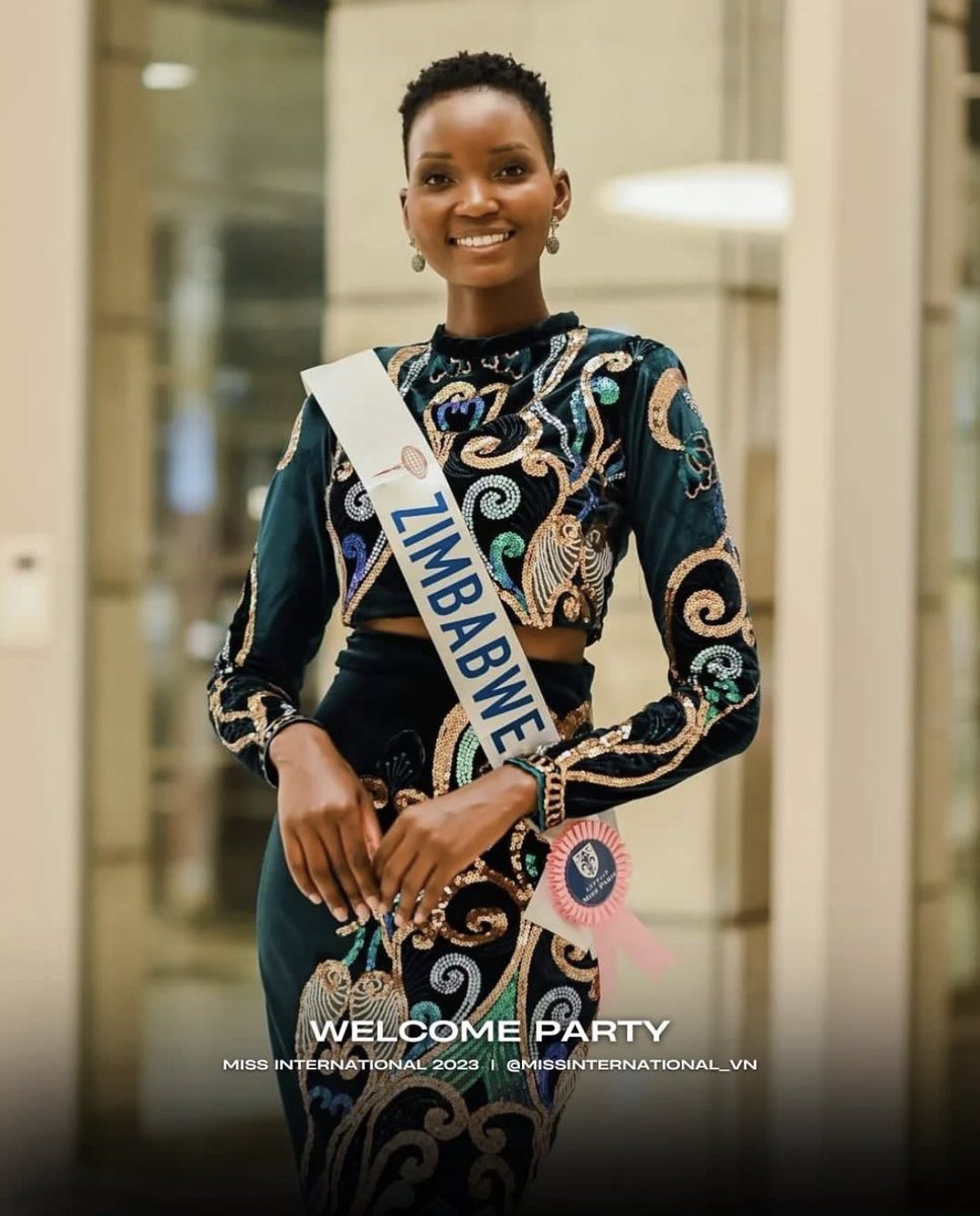 MissZimIntl's tweet photo. Scenes from the Miss International welcome party… are you following Charlotte Muziri’s journey with us? 👸🏾

#MissInternational2023 #BeautiesForSDGs #MissInternationalOurTimeHasCome https://t.co/iv1RX2hh2j