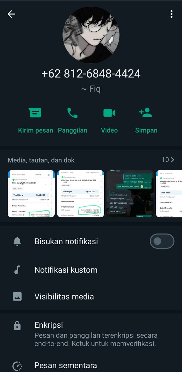 sepatwu's tweet photo. penipuan beli akun ml banyak drama, oper sana sini dan wa aku tbtb kena sadap checkk~

[A Thread] 
help rt and be aware with +6281268484424, 081268484424 akun ml (NeedChimneyy.)
#zonauang

[kronologi lengkap dibawah] https://t.co/kOTAuM4PHp