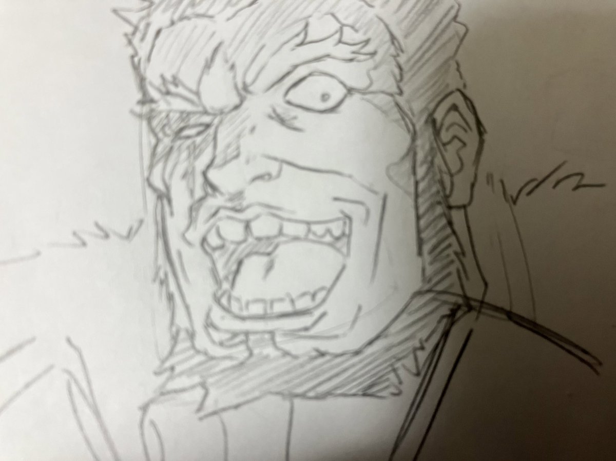 ダガー厶描いてたつもりだったんですけど…
誰だお前は 