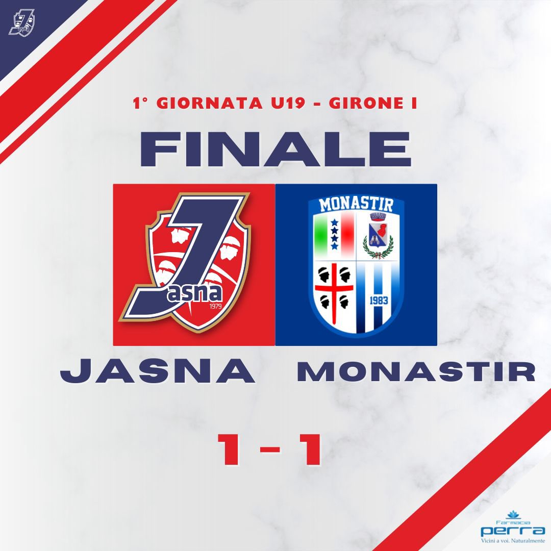 JasnaC5's tweet photo. L’Under 19 inizia con un pari contro il Monastir 💪🏻

⚽️ In gol Daniele Floris

#AvantiJasna https://t.co/nLdBdXgLOH