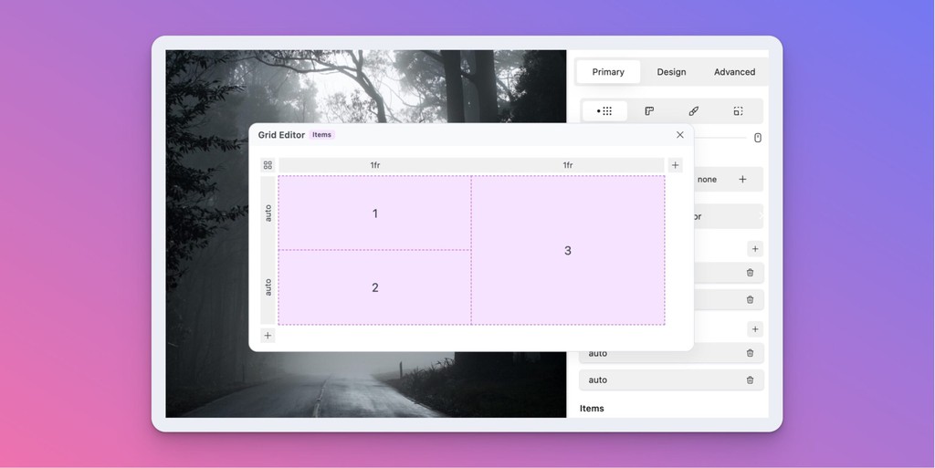 Ahoidev's tweet photo. Cwicly's new #GridBuilder lets you create beautiful responsive layouts without writing a single line of code. 👉 https://t.co/T3buw1WDkl #WordPress https://t.co/1HDUoN5cnY