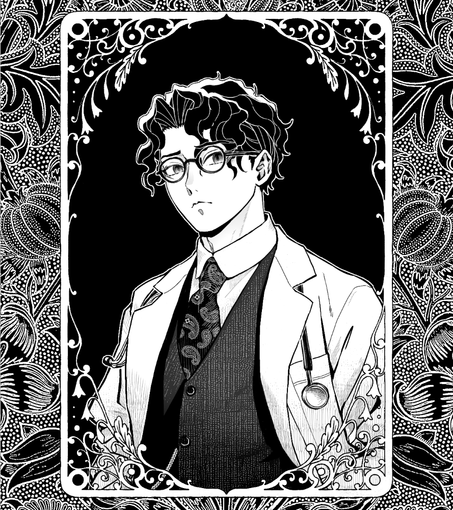 リクエスト 無黒 小説『外科室』モチーフ【1/2】 
